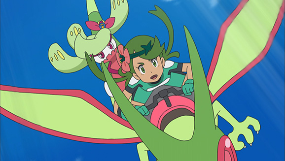 Trainer Mallow flying Flygon